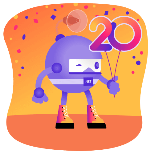 20th Year! Happy Birthday .NET!